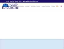 Tablet Screenshot of guarda-muebles.com